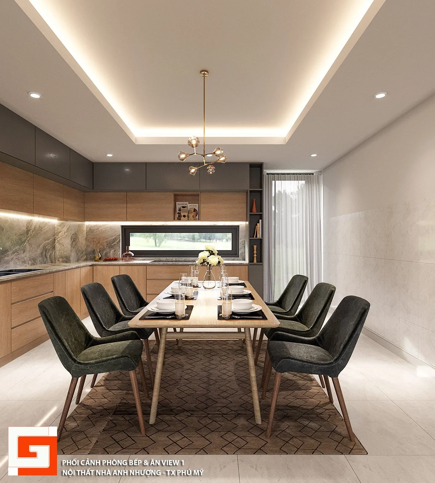 Nhà nghỉ anh Nhượng – phối cảnh 2