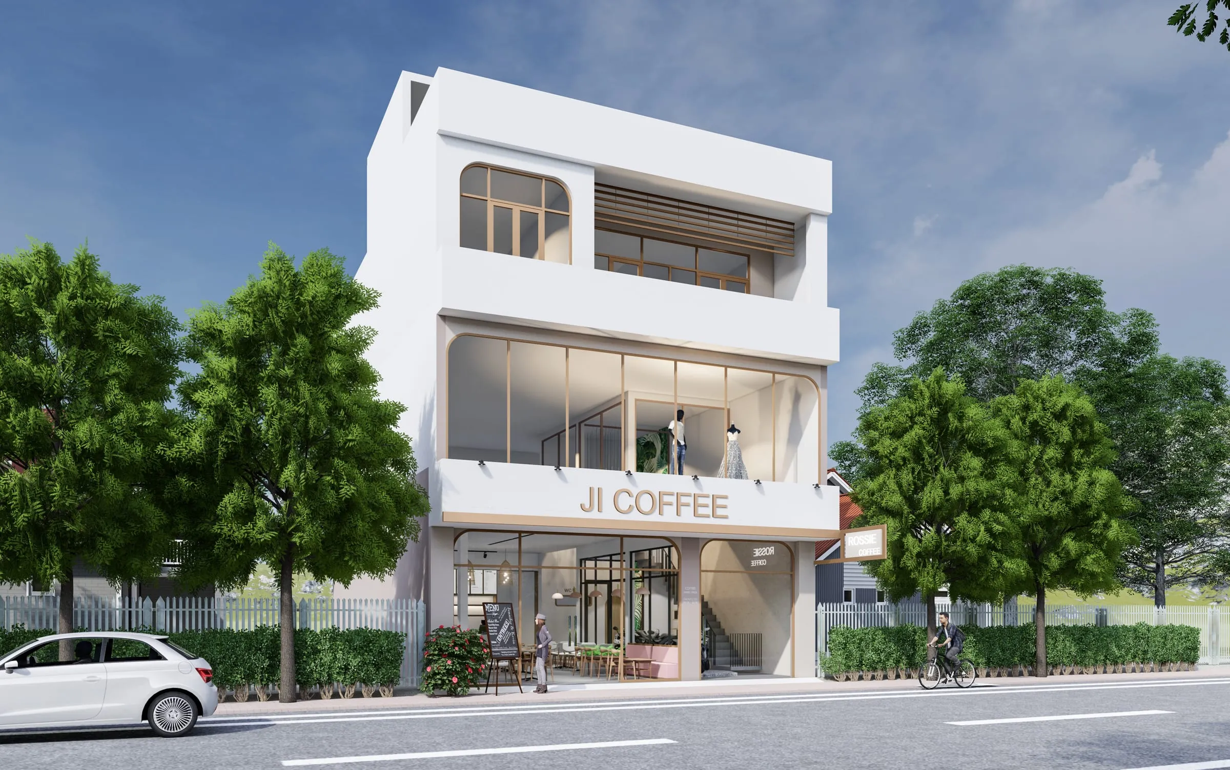 Shophouse anh Nguyên – phối cảnh 2