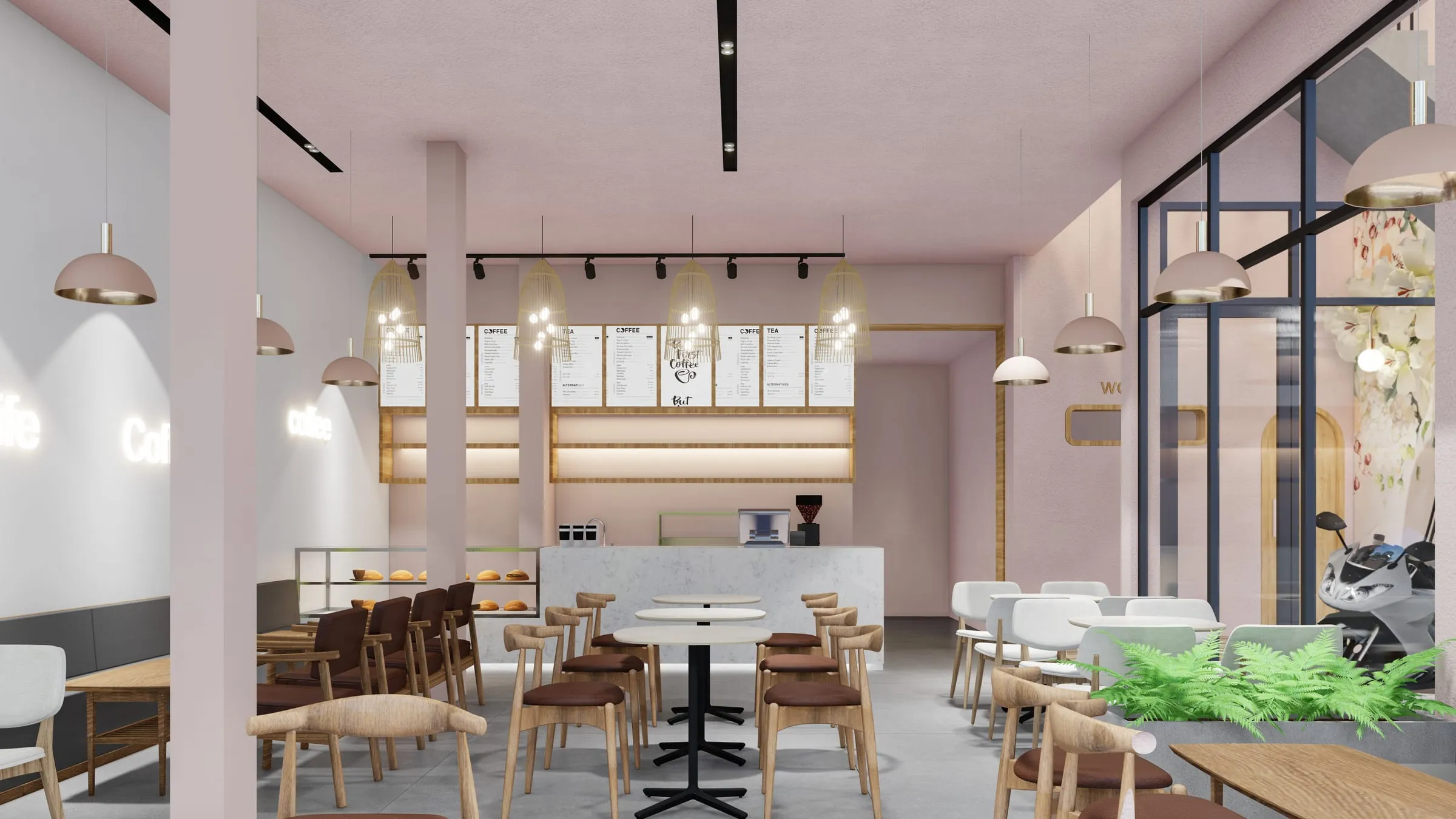 Shophouse anh Nguyên – phối cảnh 3