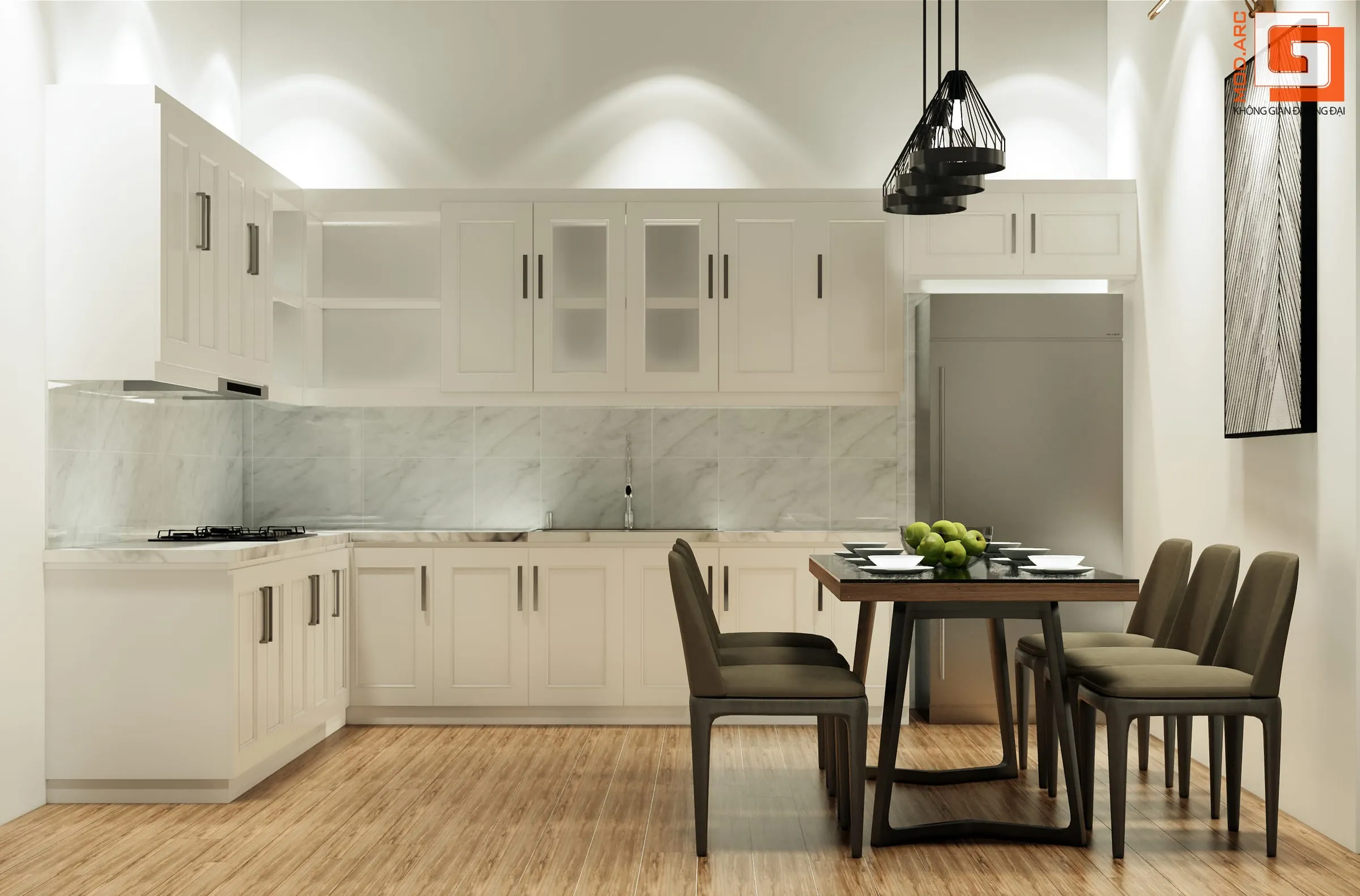 Nhà phố chị Hoàng – phối cảnh 5