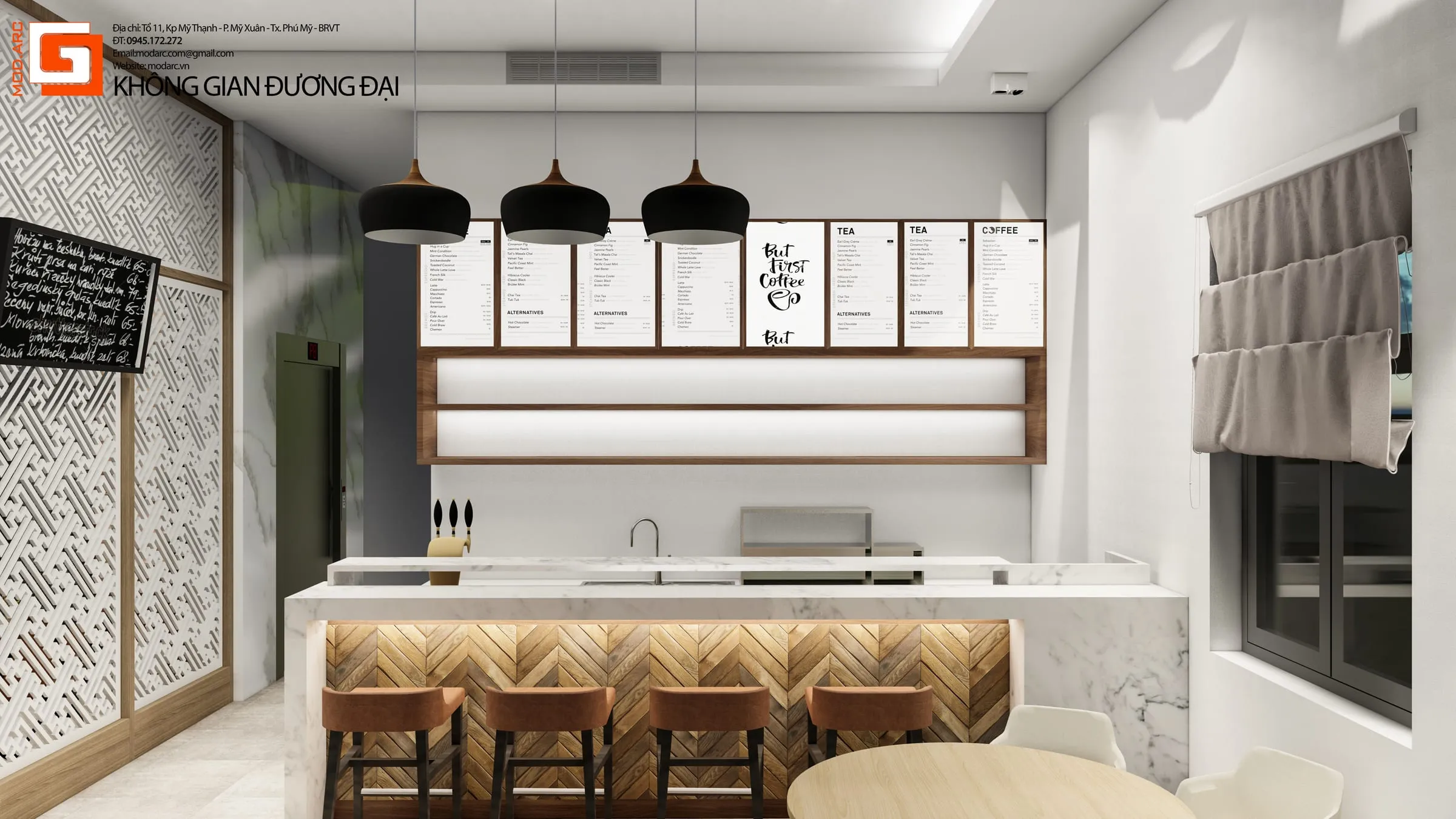 Nhà phố chị Tương – phối cảnh 5