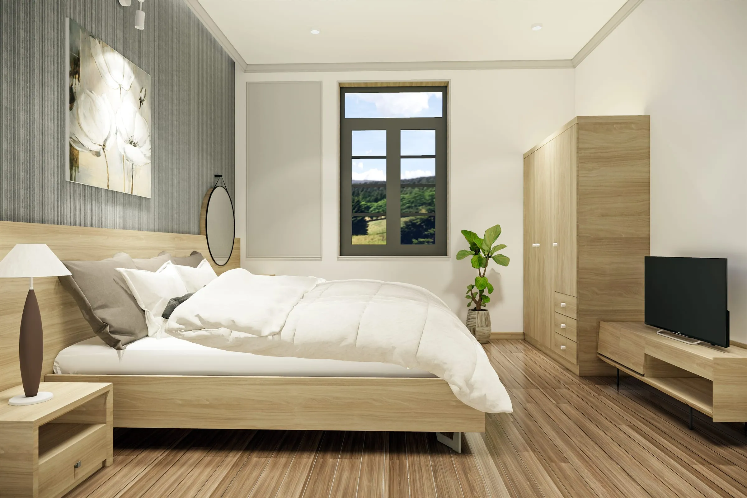 Nhà mái Thái anh Hiệp – phối cảnh 6