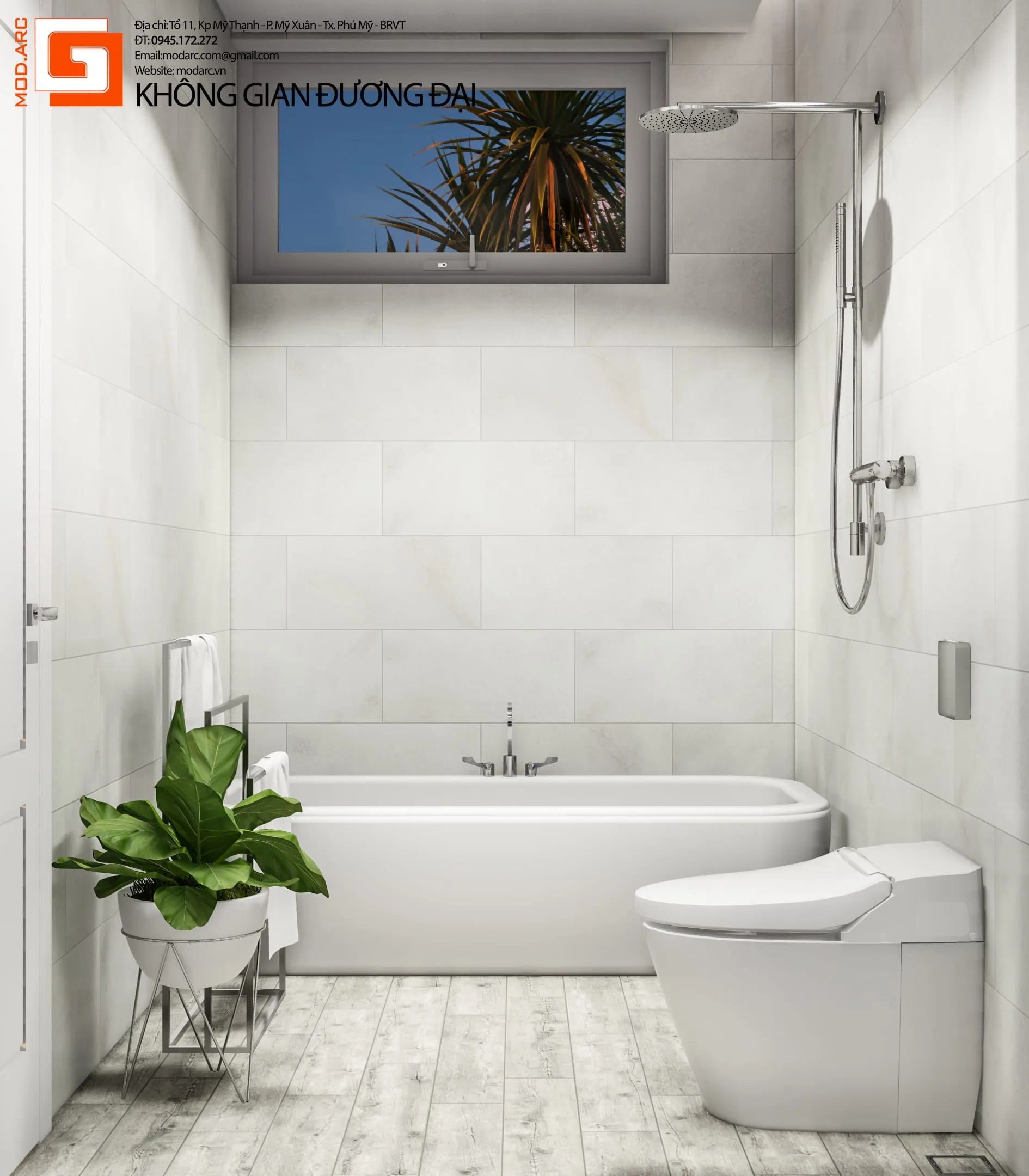Biệt thự anh Sơn – phối cảnh 6