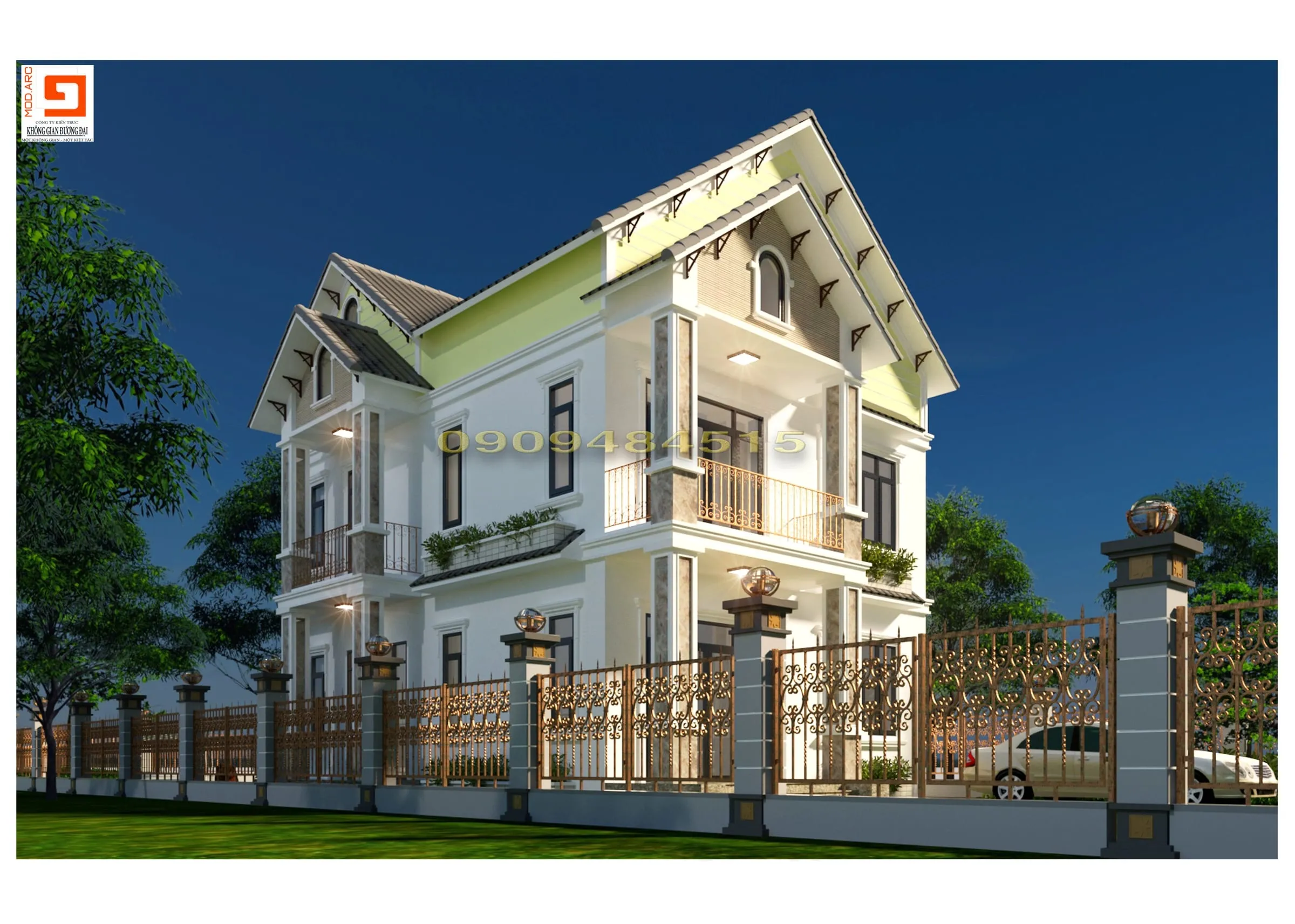 Nhà phố anh Phương – phối cảnh 6