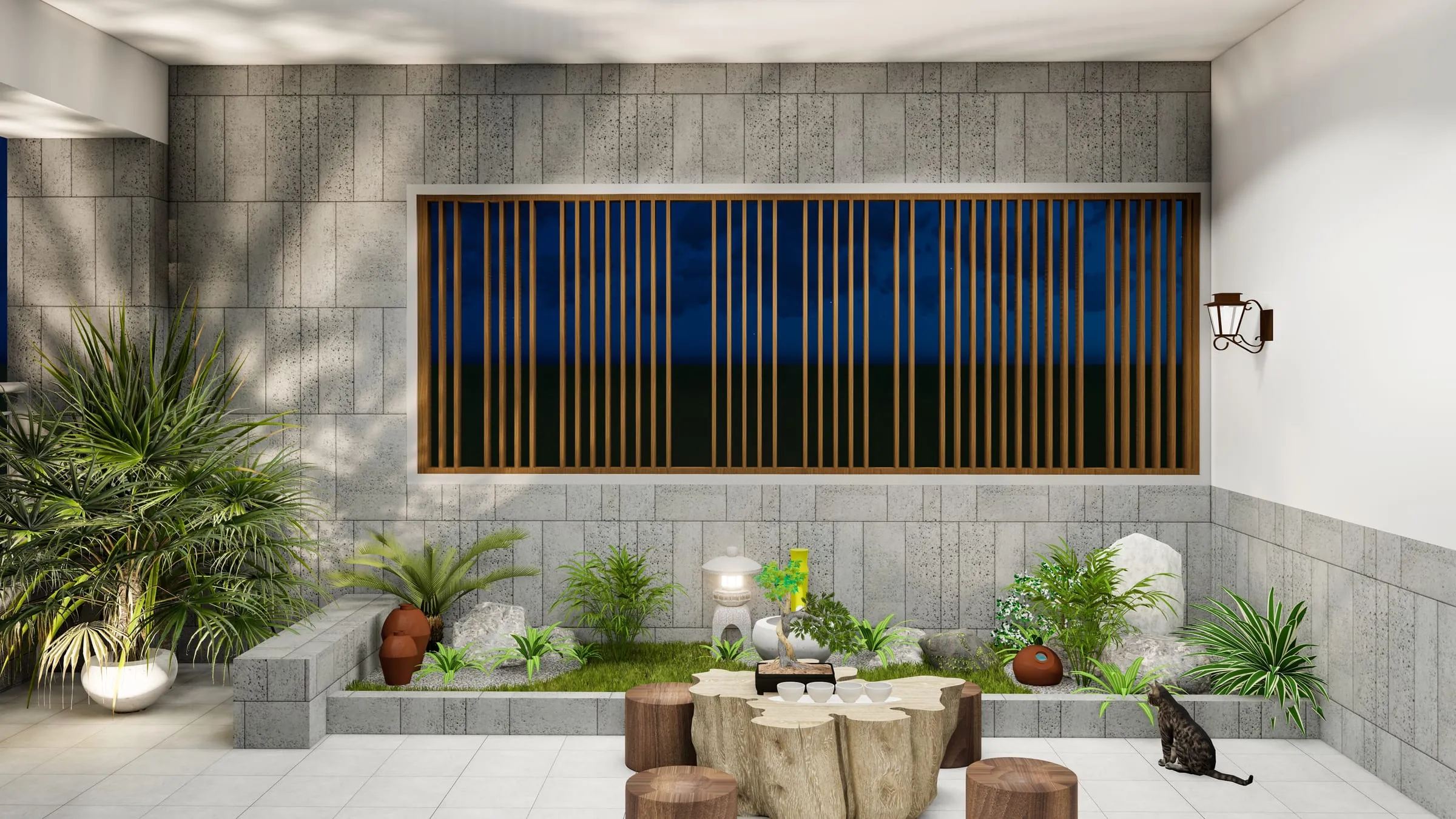 Nhà phố chị Tương – phối cảnh 10